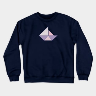 Origami Boat Crewneck Sweatshirt